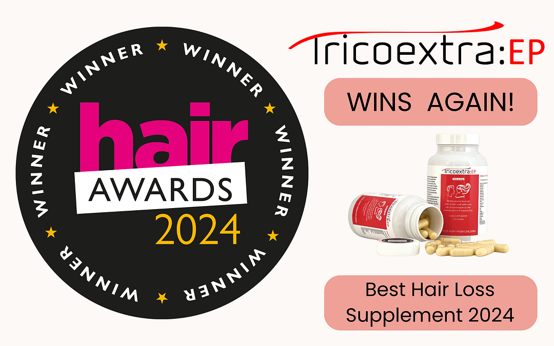 Tricoextra Wins The Best Hair Loss Supplement Award Again In 2024