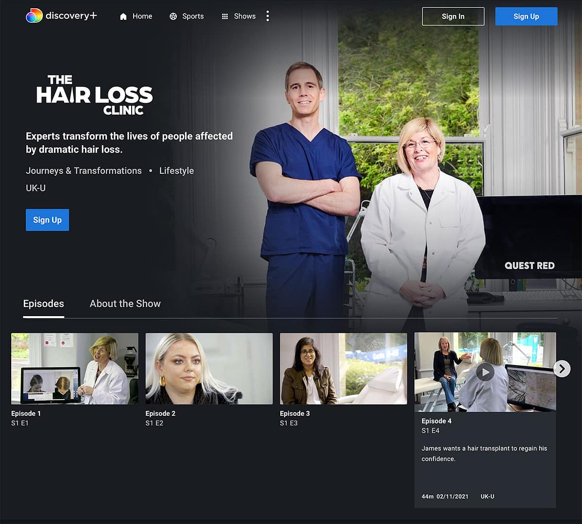 TV’s The Hair Loss Clinic